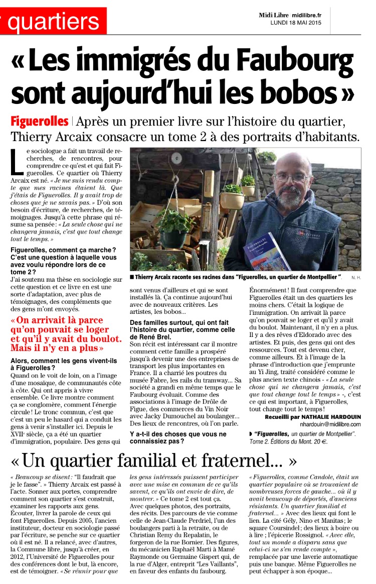 Figuerilles tome 2 midi libre 15 mai 2015