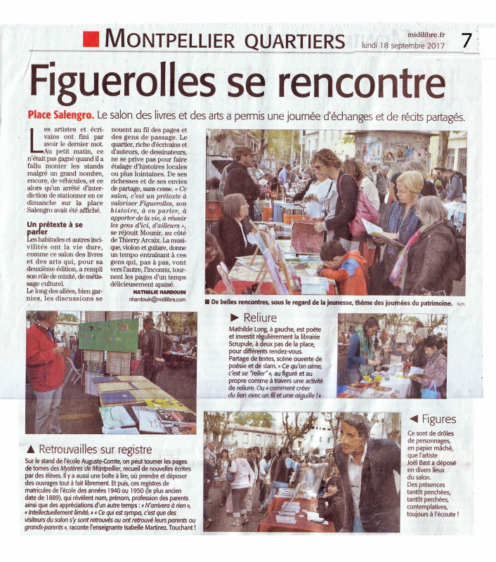 Salon des livres et des arts de Figuerolles 2017